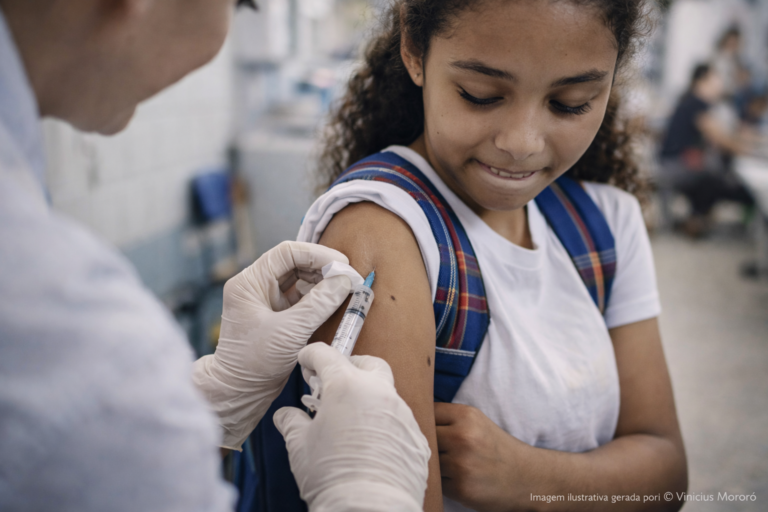 Pesquisa aponta baixa cobertura vacinal contra HPV entre adolescentes no Brasil