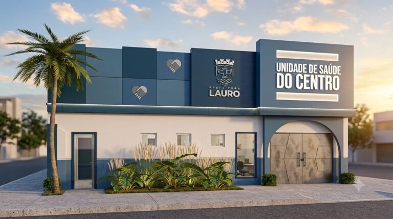 Lauro de Freitas vai ganhar nova Unidade de Saúde da Família do Centro nesta quinta-feira (30)