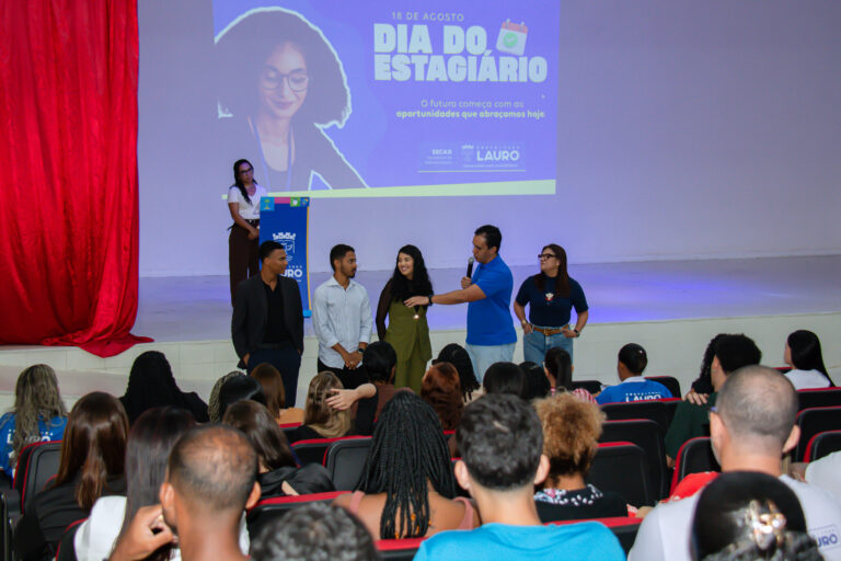 Prefeitura celebra Dia do Estagiário com momento de valorização e troca de experiências