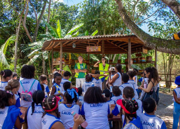 Estudantes da rede municipal vivenciam educação ambiental em trilha ecológica