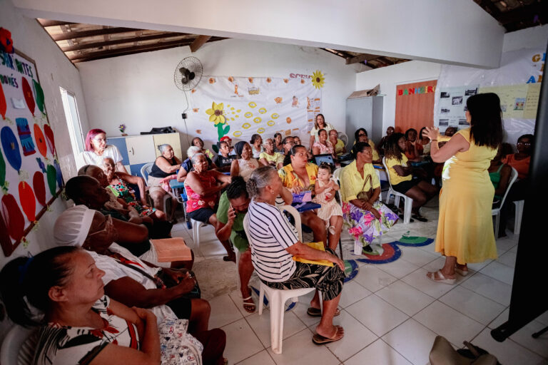 Ação no CRAS de Portão conscientiza mulheres sobre saúde mental e valorização da vida