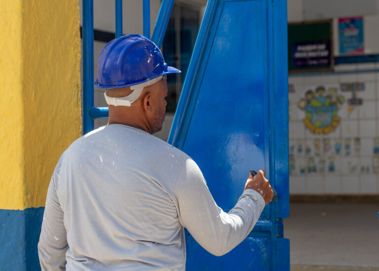 Prefeitura intensifica manutenção nas escolas e reforça importância da preservação do patrimônio escolar